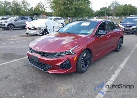 2021 Kia K5 Gt-Line из США, поврежденный, VIN 5XXG64J24MG054667